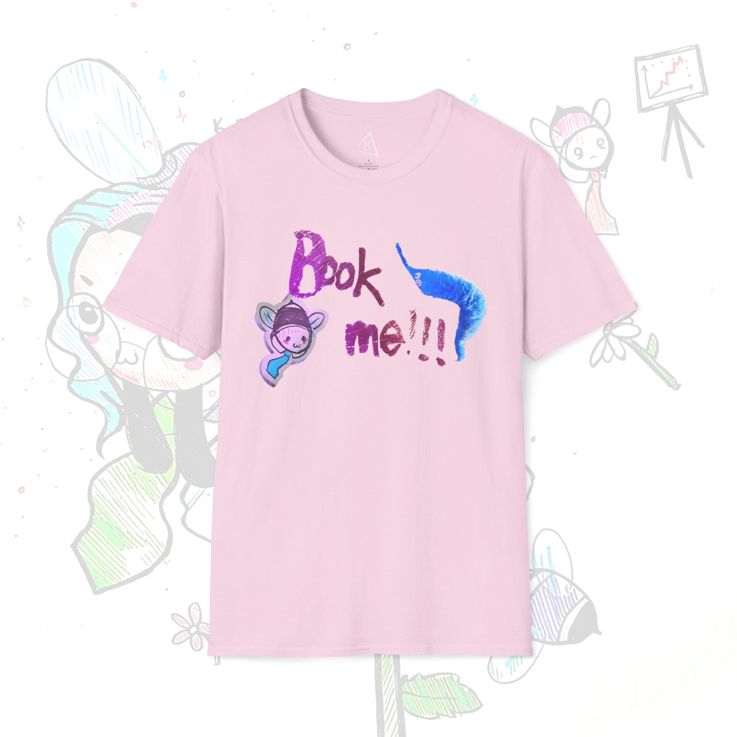 Book Me!!! Softstyle Tee