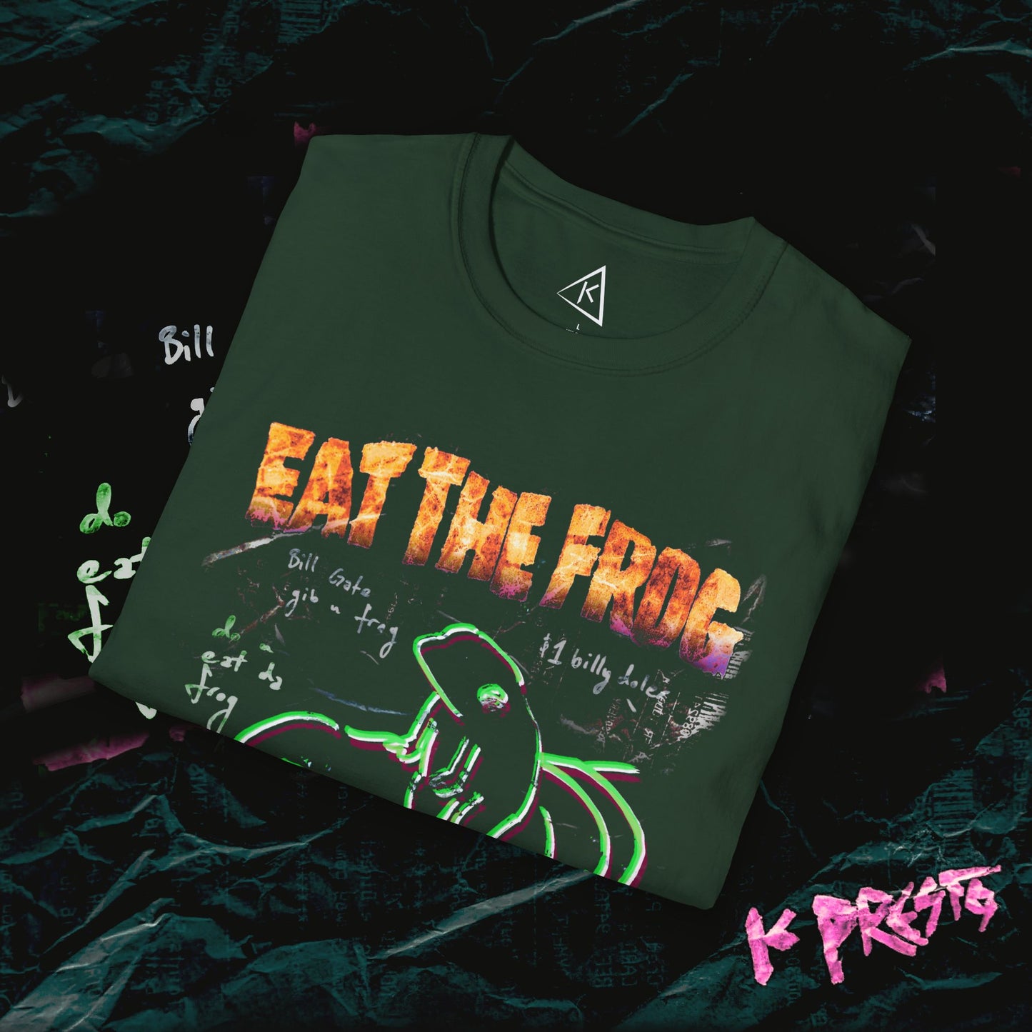 EAT THE FROG Art Tee