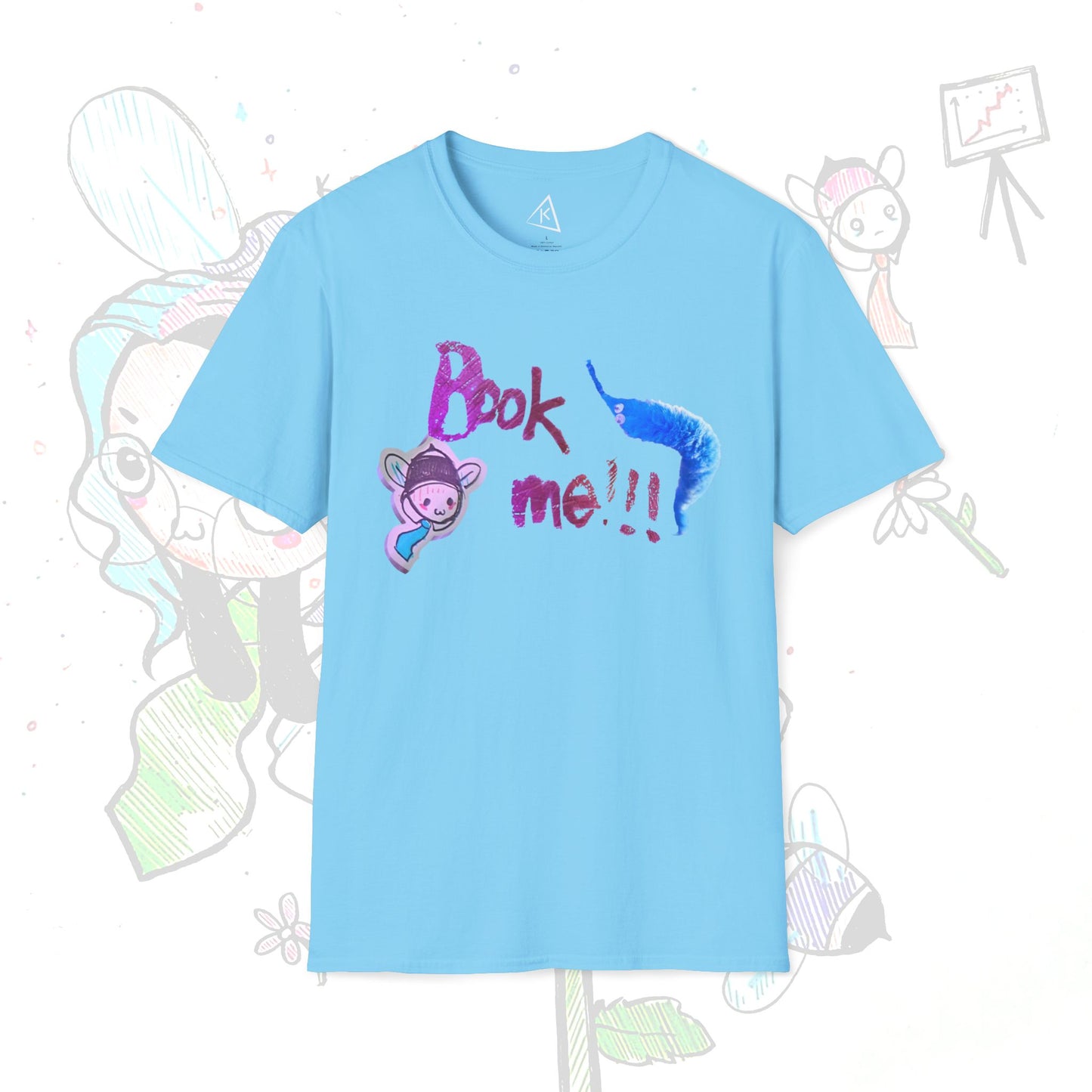 Book Me!!! Softstyle Tee