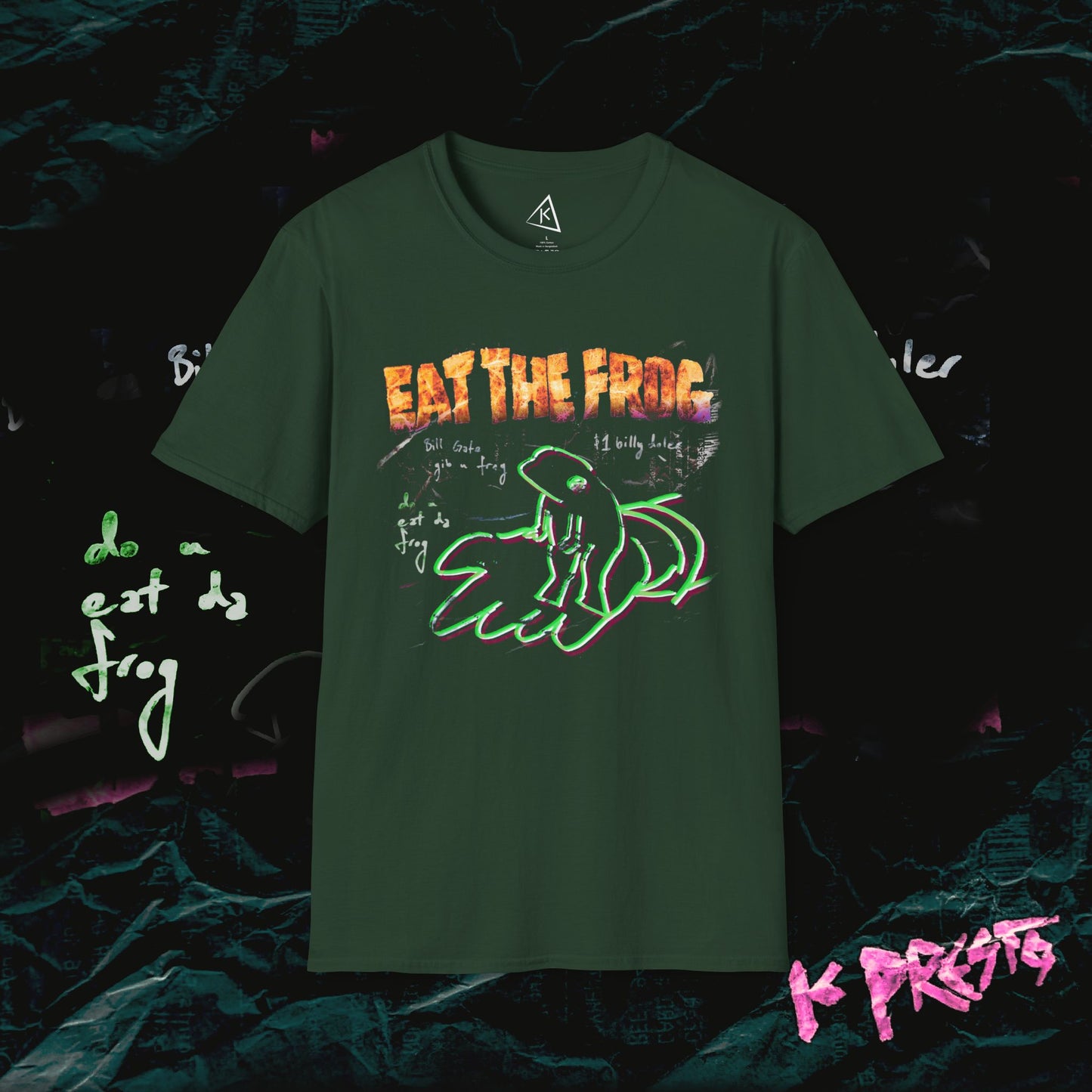 EAT THE FROG Art Tee
