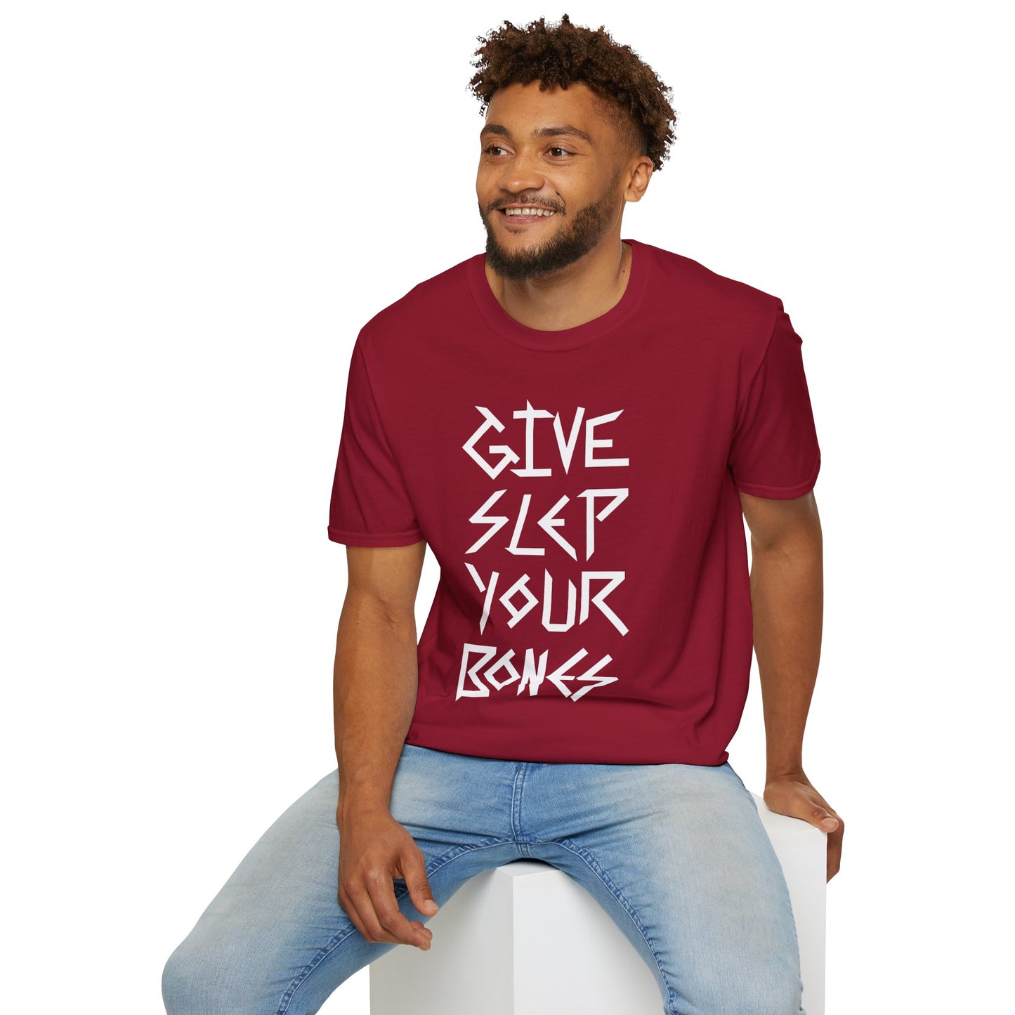 GIVE SLEP YOUR BONES Softstyle Tee