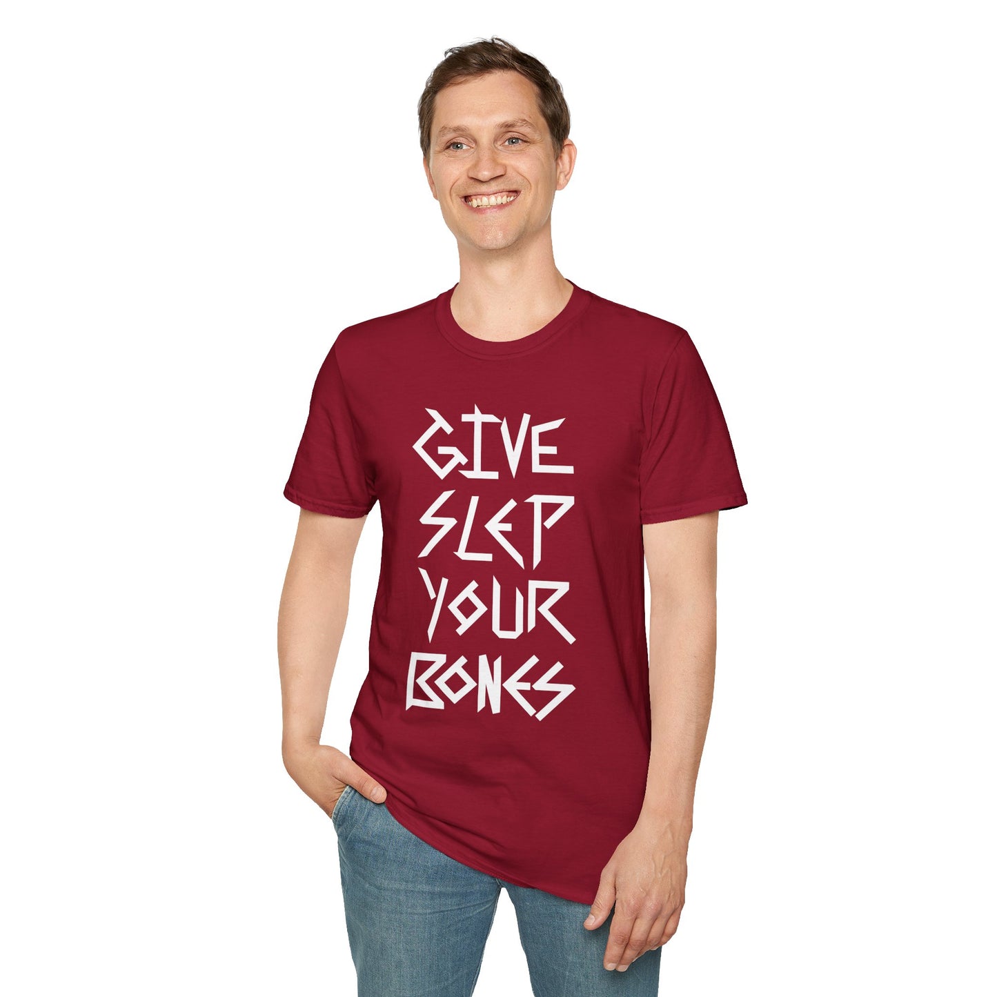 GIVE SLEP YOUR BONES Softstyle Tee