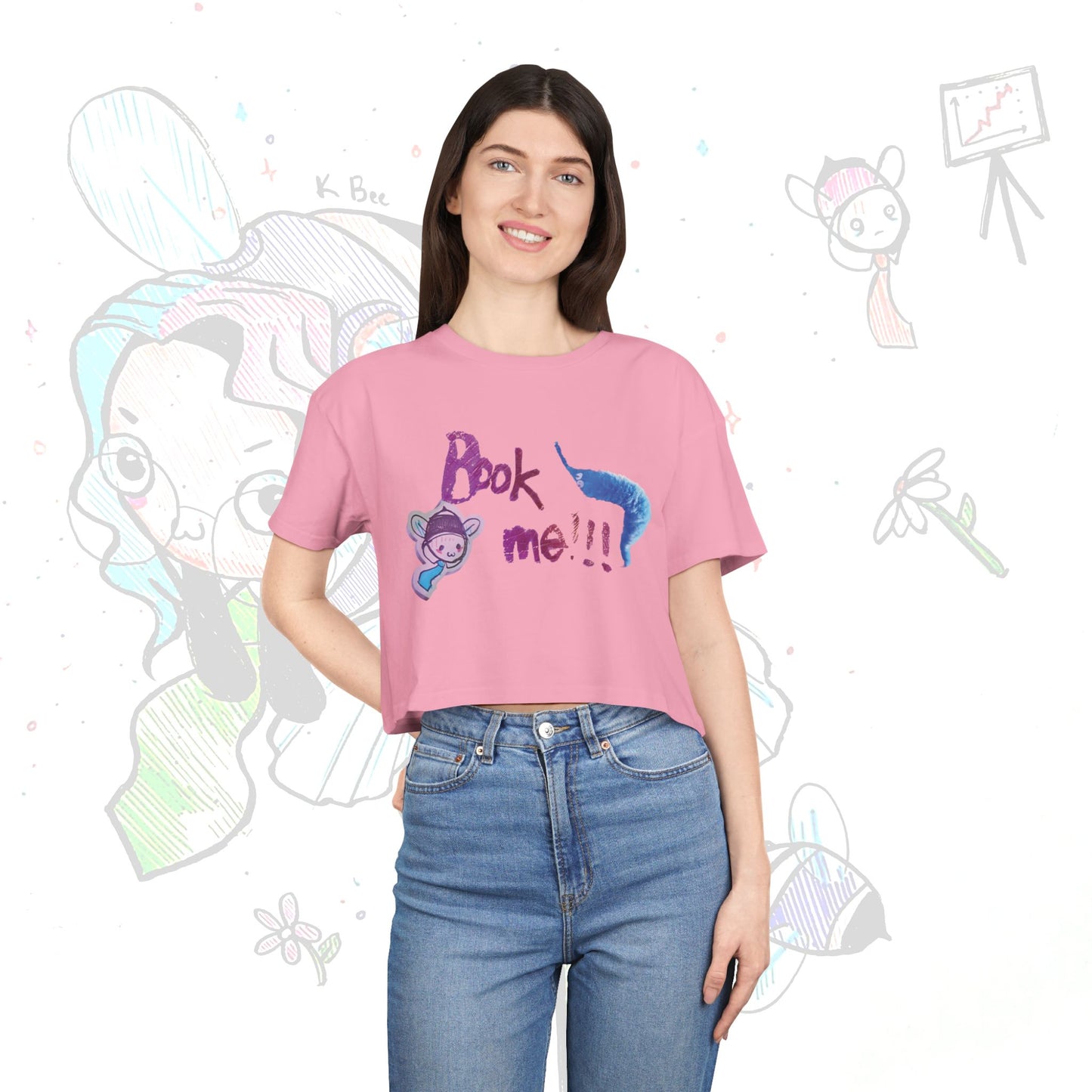 The Gig Getter (Book Me!!! Crop Tee)