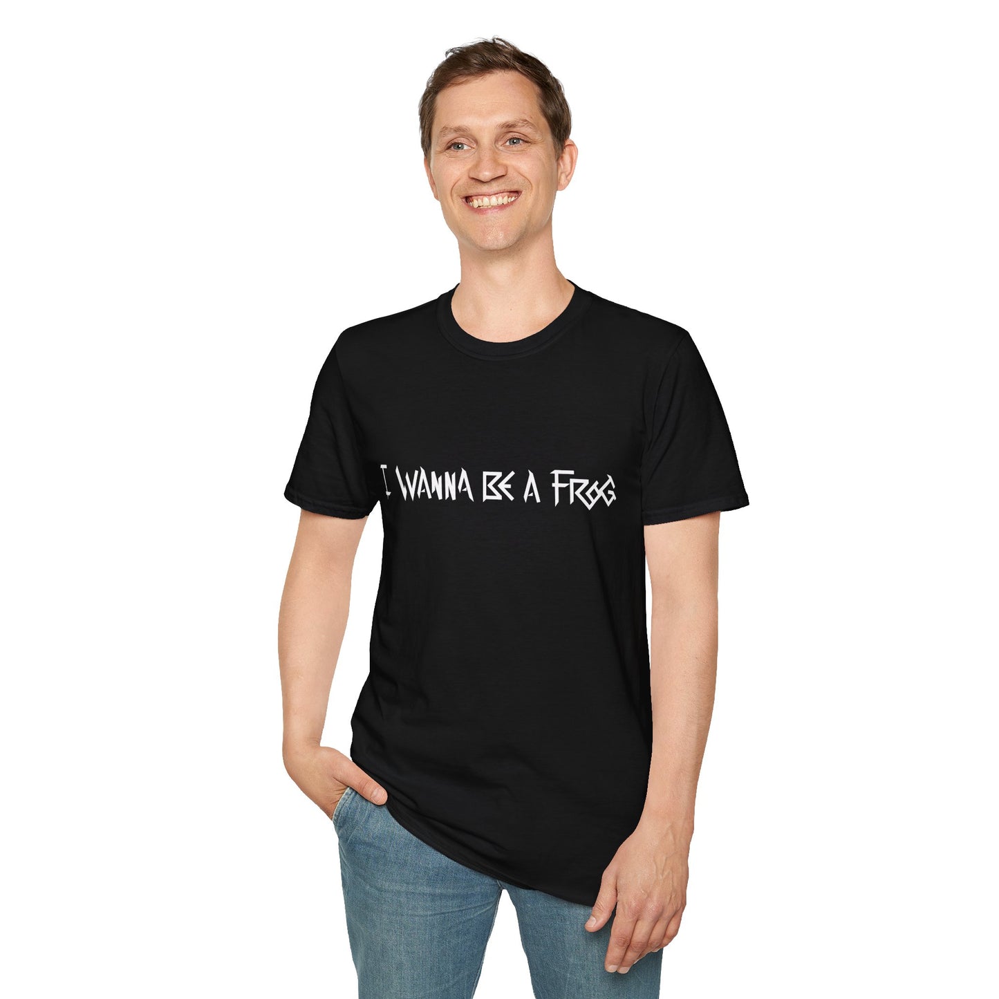 I WANNA BE A FROG Softstyle Tee