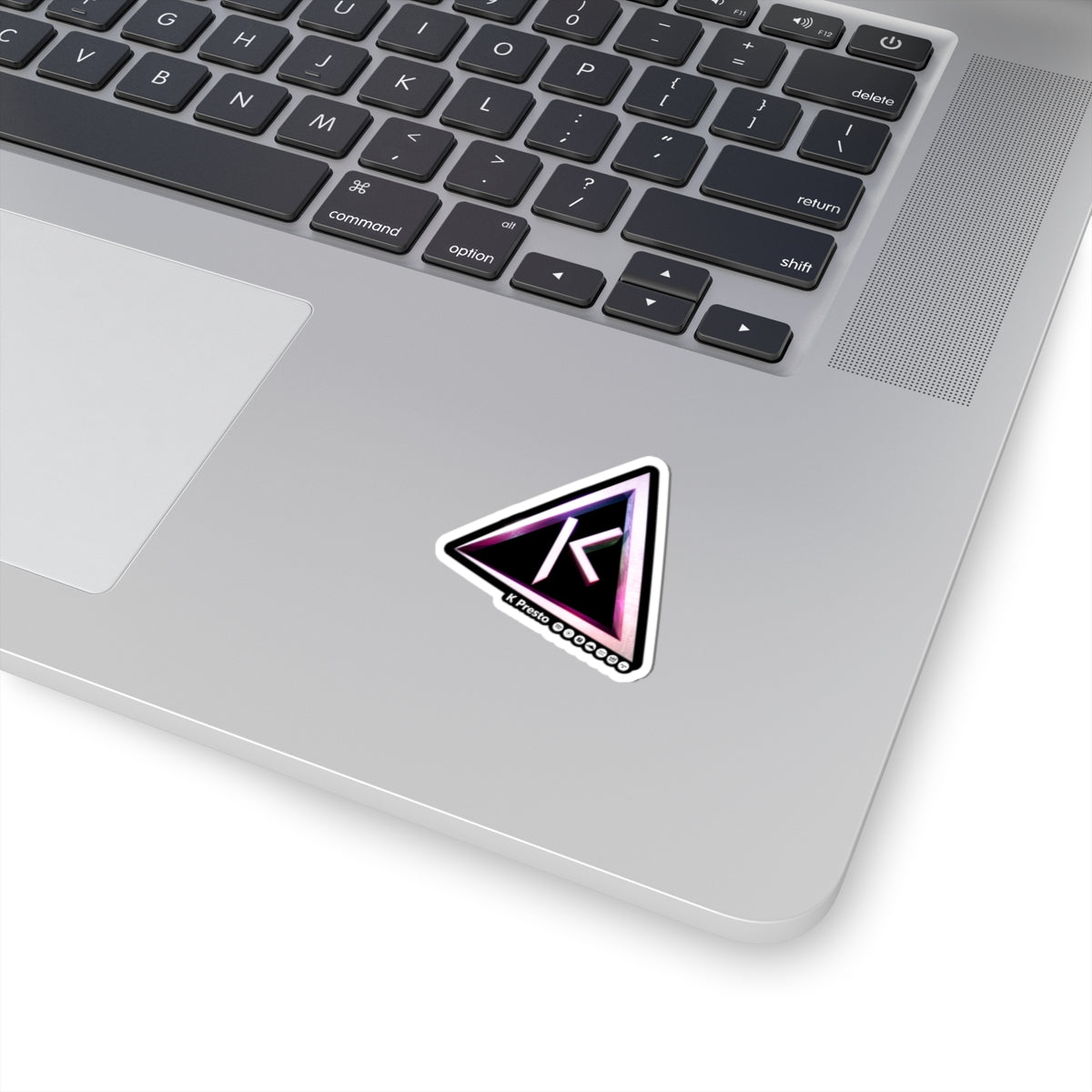 K Presto Kolorful Logo Sticker + DONATION
