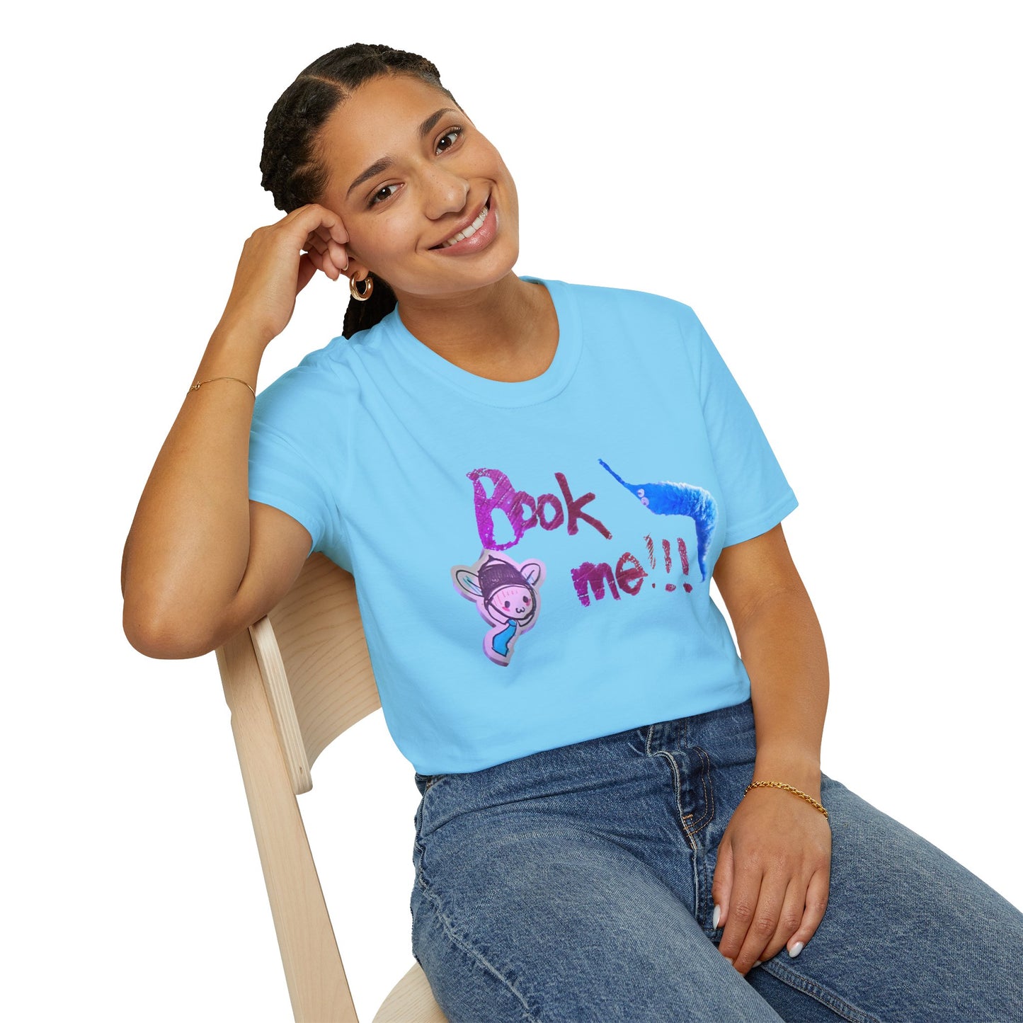 Book Me!!! Softstyle Tee