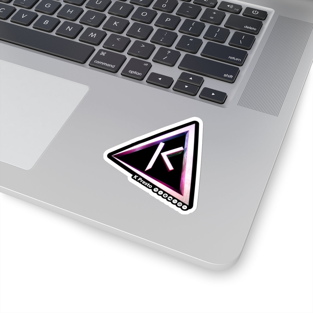 K Presto Kolorful Logo Sticker