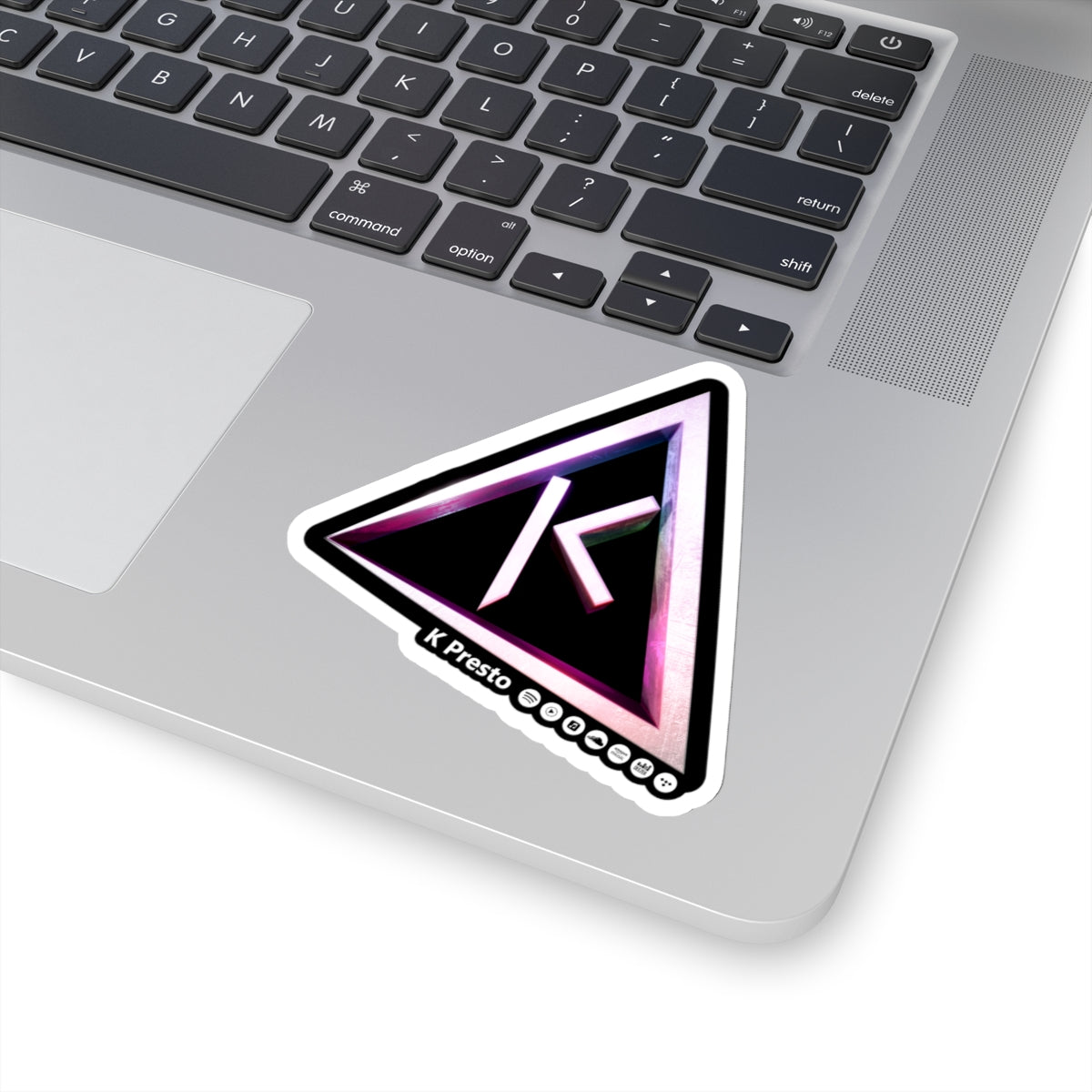 K Presto Kolorful Logo Sticker