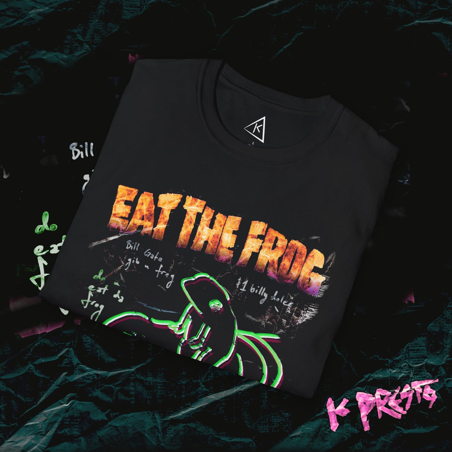 EAT THE FROG Art Tee