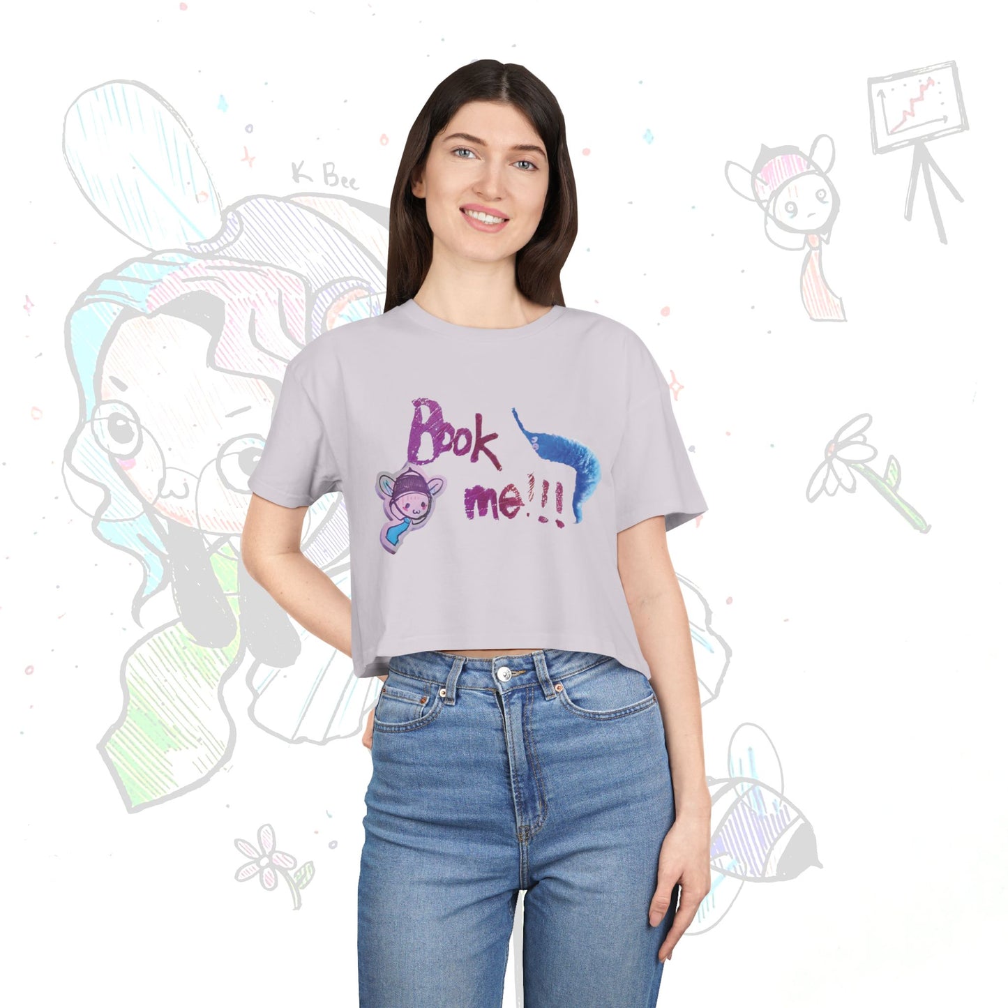 The Gig Getter (Book Me!!! Crop Tee)