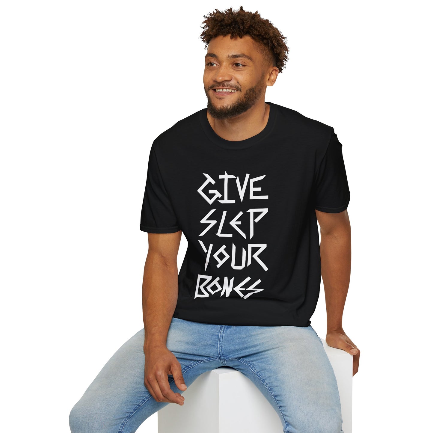 GIVE SLEP YOUR BONES Softstyle Tee