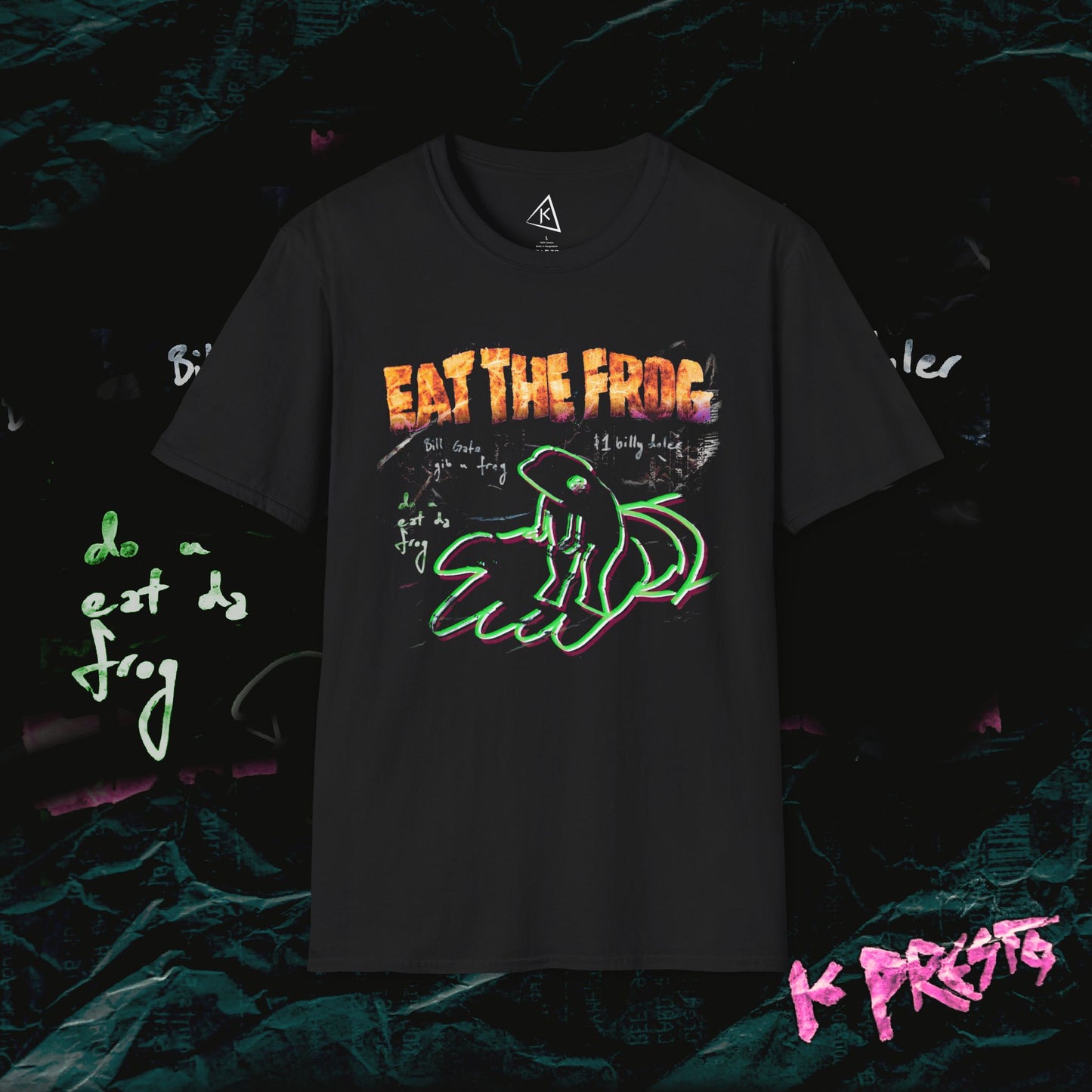 EAT THE FROG Art Tee