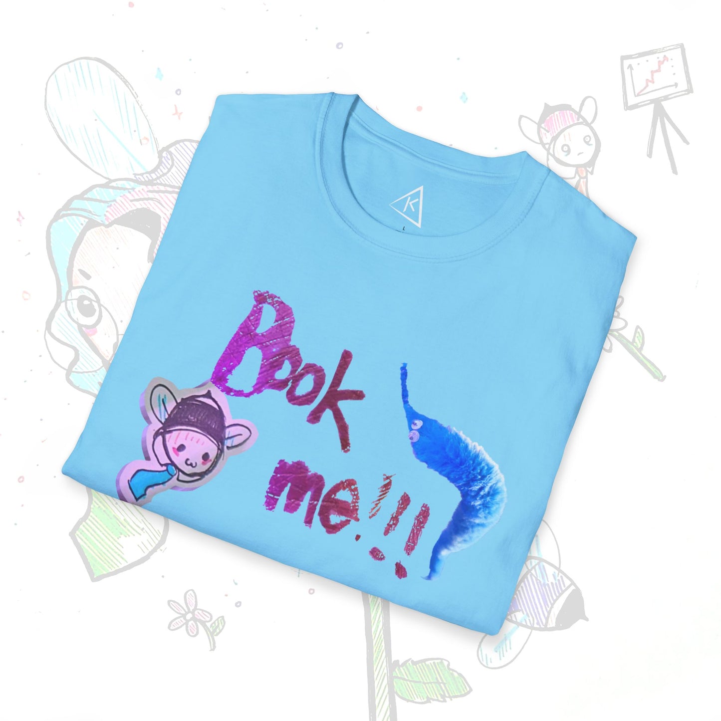 Book Me!!! Softstyle Tee
