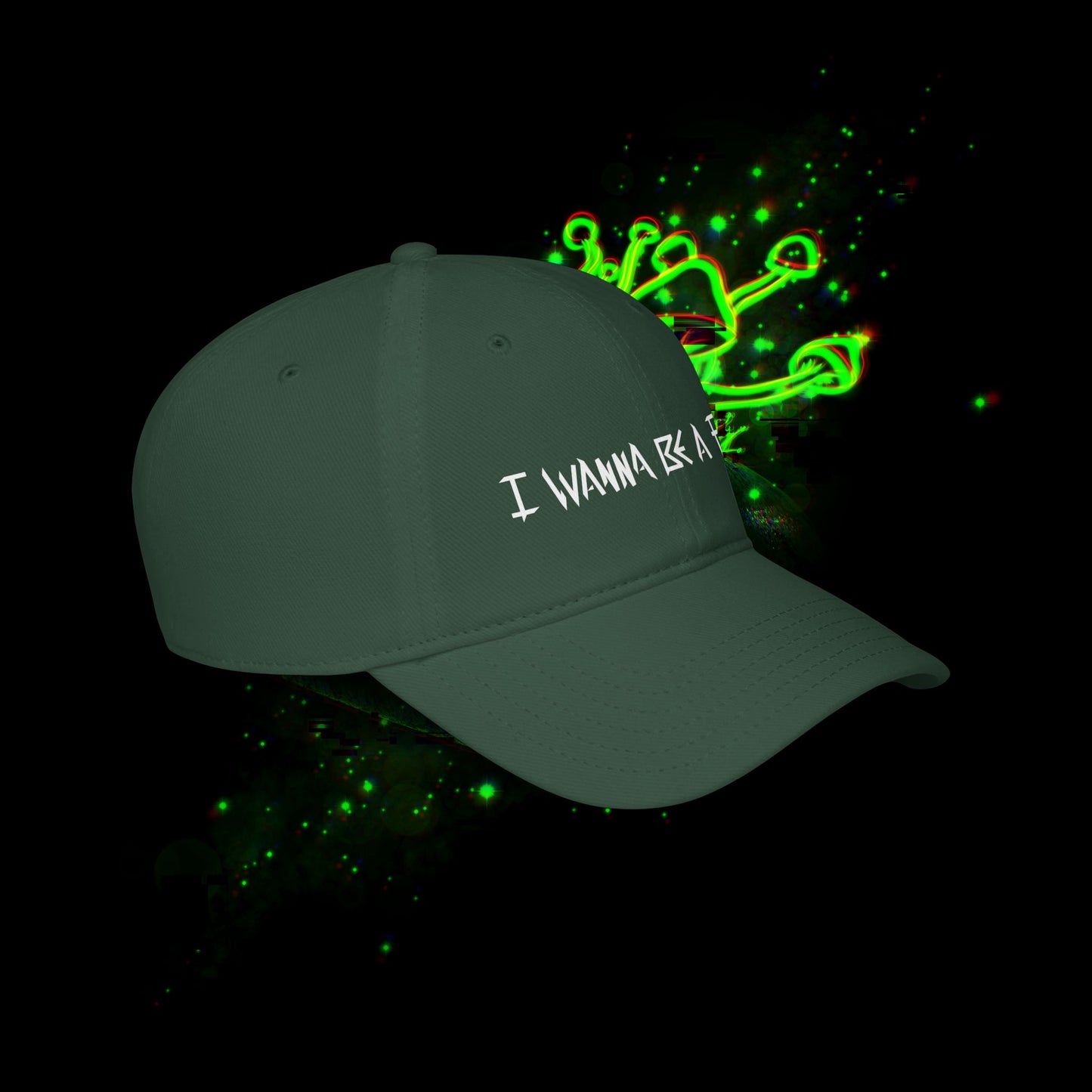 I WANNA BE A FROG Low-Profile Cap
