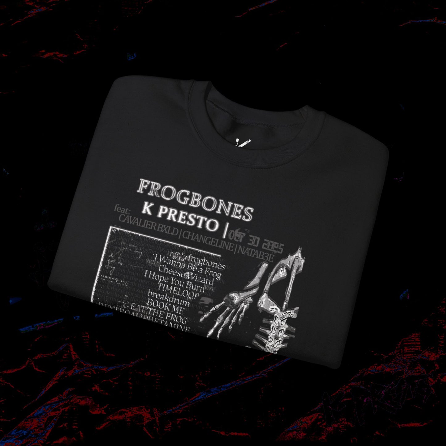 FROGBONES Deluxe Vertical Logo Longsleeve